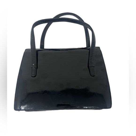 Vintage Gucci patent leather handbag black Clutches Wristlets